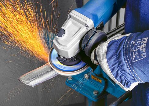 تبدأ أدوات PFERD من STEELOX 4-1/2"x5/8-11 قرص مسطح، 40 حبيبة، 10 عبوات | النوع 27، زركونيا، يستخدم على الفولاذ والفولاذ المقاوم للصدأ، الجزء 63927 in Kuwait