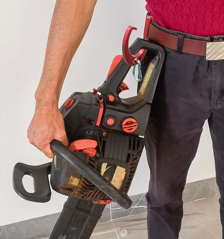 خطاف شجرة من الألومنيوم - تصميم مفتوح، يمكن تشغيله بيد واحدة، قوي ومتين، ثابت وموثوق، وليس من السهل أن يسقط (أحمر)؛ حلقة تسلق من الفولاذ المقاوم للصدأ 304. in Kuwait