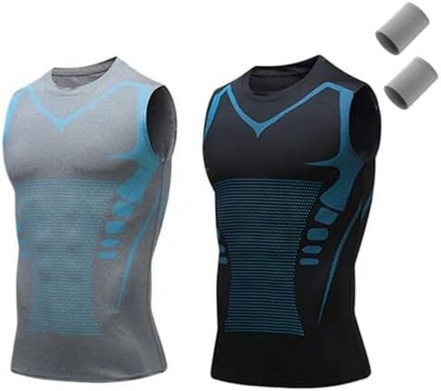 Compression Vest, Compression Shirt Tank Men, Compression Tank Top Mens, for Gym, Running in Kuwait