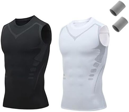Compression Vest, Compression Shirt Tank Men, Compression Tank Top Mens, for Gym, Running in Kuwait