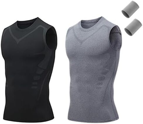 Compression Vest, Compression Shirt Tank Men, Compression Tank Top Mens, for Gym, Running in Kuwait