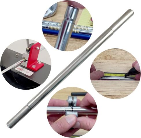 3PCS Golf Shaft Extensions - Durable Stainless Steel Golf Club Extensions for Enhanced Swing Distance & Control | Easy Installation for Irons, Drivers & Woods in Saudi Arabia
