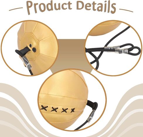 Boxing Speed Ball Double End Punching Bag Training Bag Workout Punch Reaction PU Material Elastic Cord Suitable for Sparring Focus in Saudi Arabia