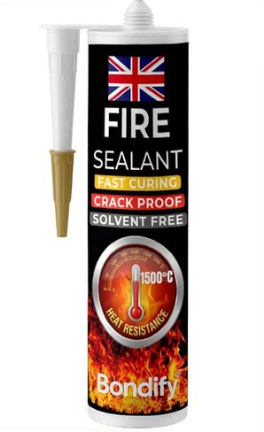 Furnace Cement, Black Fire Cement for Wood Burning Stove, High Temperature Silicone Sealant Up to 2750°F 10.1floz SOLVENT FREE for Open Fire, Stoves, Fireplaces, Ovens Chimneys, Grills Furnace in Kuwait