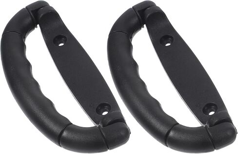 Ipetboom 3pcs Black Plastic Foldable Handle Replacement Carrying Case Handle with Ergonomic Design for Outdoor Power Box and Panel in Kuwait