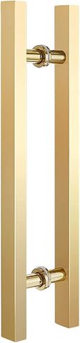 Modern Stainless Steel Door Handle - 47in Push Pull Interior Exterior Handle for Commercial and Residential Use - Sleek Design, Durable, Easy Installation in Kuwait