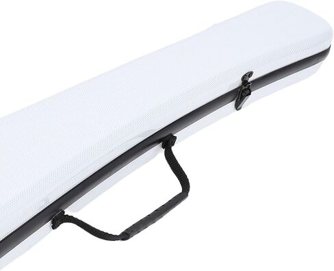 Cello Bow Case, Composite Carbon Fiber Hard Shell Large Capacity Portable 2 Bow Box with Detachable Adjustable Shoulder Strap and Soft Lining, for Violin Viola Cello Bows in Kuwait