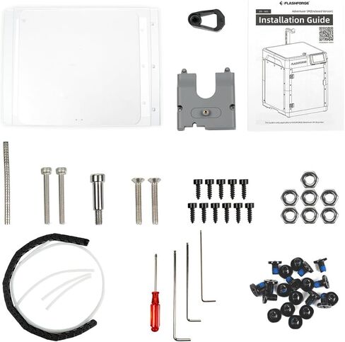 FLASHFORGE Adventurer 5M 3D Printer Enclosure Kit,3D Printer Enclosure Safer and Quieter Cover Protection,DIY Design for AD5M 3D Printer Unlock High Temperature Filament Like ABS,ASA and PC (AD5M) in Kuwait