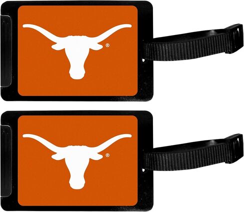 بطاقة الأمتعة Siskiyou NCAA Texas Longhorns، قطعتين، أسود in Kuwait