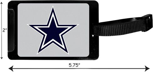 بطاقة الأمتعة Siskiyou NFL Dallas Cowboys، قطعتين، أسود in Kuwait