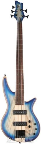 Jackson Pro Series 5-String Spectra Bass SBA V, Blue Burst, Caramelized Jatoba Fingerboard in Saudi Arabia