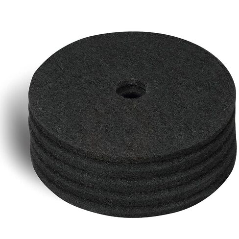Coastwide Professional 20" Stripper Floor Pad, Black, 5/Carton in Kuwait