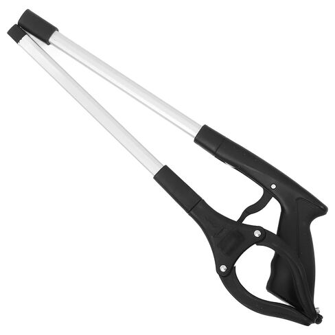 DOITOOL Heavy Duty Aluminum Alloy Garbage Grabber Trash Picker with 8.5cm Opening, Portable and Versatile Pickup Tool for Different Scenarios and Cleaning Tasks in Kuwait