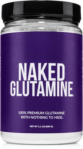 Pure L-Glutamine Capsules - 120 Servings - Made in The USA, Vegan, Non-GMO, Gluten and Soy Free. Minimize Muscle Breakdown & Improve Protein Synthesis, Nothing Artificial in Saudi Arabia