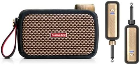 Positive Grid Spark GO + Spark Link Bundle – 5W Ultra-Portable Smart Guitar Amp & Bluetooth Speaker with Smart App for Electric Guitar, Acoustic or Bass in Kuwait