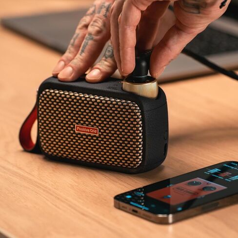 Positive Grid Spark GO + Spark Link Bundle – 5W Ultra-Portable Smart Guitar Amp & Bluetooth Speaker with Smart App for Electric Guitar, Acoustic or Bass in Kuwait