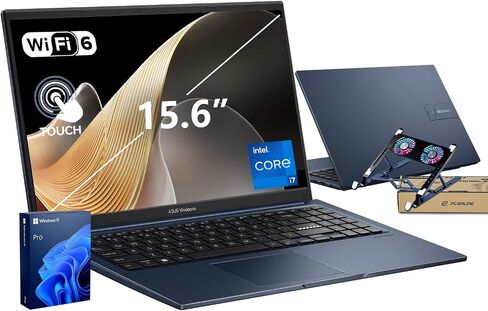 Asus Vivobook S 16 Flip 2-in-1 Laptop ، 16 "شاشة اللمسات ، Intel Core I9-13900H ، 40 جيجا بايت SSD ، 4TB SSD ، كاميرا الويب ، HDMI ، Wi-Fi 6 ، Windows 11 Home ، Midnight Black Home in Kuwait