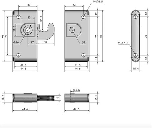 LED Hoisting Screen Splicing Spring Sock Assembly Lock 1Pcs in Kuwait