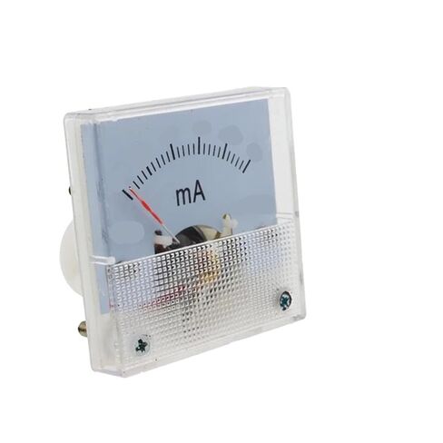 91C4- مللي أمبير 1mA-500mA مقياس التيار الكهربائي 45MX45 مللي متر (5MA) in Kuwait