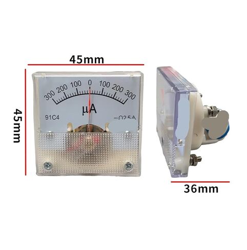 1PCS 91C4-UA Ammeter 45 * 45MM(500UA) in Kuwait