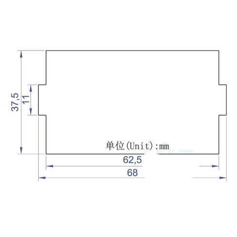 1 قطعة YB4835VA الفولتميتر الرقمي (أبيض ، DC99.9mA ، DC0-600V) in Kuwait