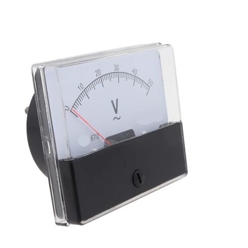 1PCS AC 5V-500V Analog Panel Voltmeter DH-670(100V) in Kuwait