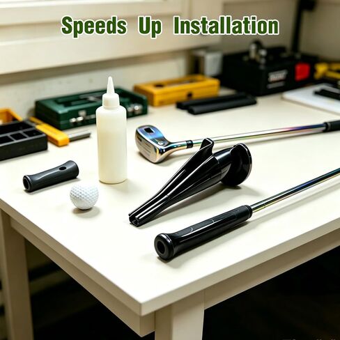 Golf Club Grip Installer, Golf Club Regripping Shaft Change Installation, Golf Grip Fix Re-Grip Tool for Golfer Golf Club Travel in Kuwait