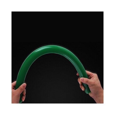 1Pc Green Polyurethane Hollow Rod, 500mm Length Cow Tendon Elastic Rubber Tube Non-Standard PU Rod Oil Wear Pressure Resistant Shock Absorbing Bar(30X8X500mm) in Kuwait