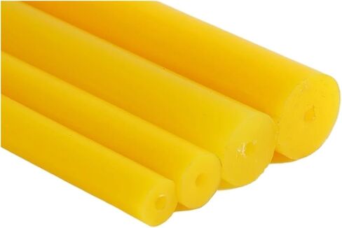 1pc 500mm Length Hollow PU Rod Rubber Spring bar Polyurethane Elastic Rubber Round Stick(Blue,O.D.35mm I.D.8mm) in Kuwait