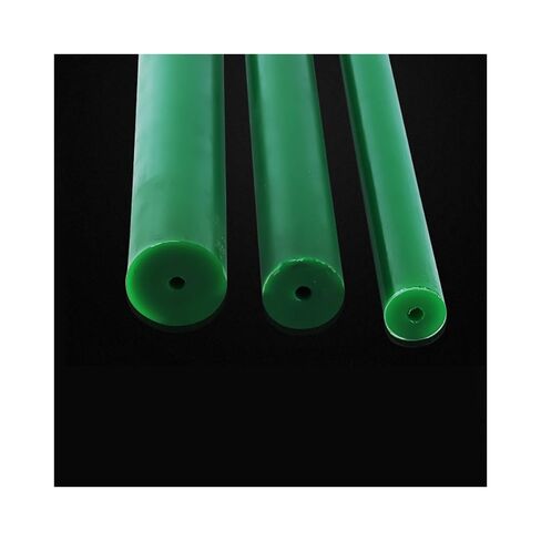 1Pc Green Polyurethane Hollow Rod, 500mm Length Cow Tendon Elastic Rubber Tube Non-Standard PU Rod Oil Wear Pressure Resistant Shock Absorbing Bar(30X8X500mm) in Kuwait