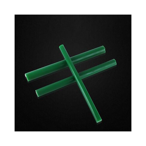 1Pc Green Polyurethane Hollow Rod, 500mm Length Cow Tendon Elastic Rubber Tube Non-Standard PU Rod Oil Wear Pressure Resistant Shock Absorbing Bar(30X8X500mm) in Kuwait