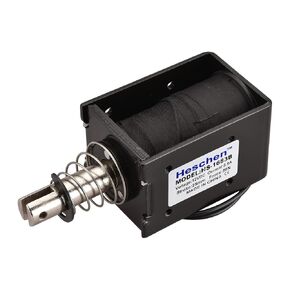 Heschen Solenoid Electromagnet, HS-1683B, DC12V 8.9A, 25mm Stroke, Force 80N, Push Pull Type, Open Frame, Linear Motion in Kuwait