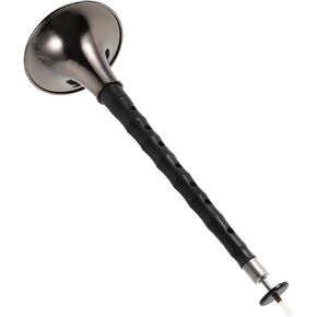 BESTonZON Traditional Suona D Key Wind Instrument Resin Imitation Ebony with Silver-plated Bell High-strength Anti-corrosion Portable Folk Music Instrument for Learning and Random Color in Kuwait