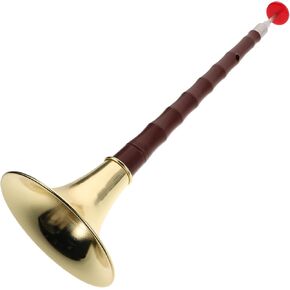 TOYANDONA Traditional Chinese Suona Wind Instrument Resin Body Imitation Rosewood and Ebony Abs Material, High Strength, Corrosion and Crack Resistant, Beginner-friendly Portable Suona in Kuwait
