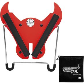 Space Saving Saxophone Display Stand with Reinforced Frame Resting Rack ABS and Metal Texture for Home and Stage Use Saxophone Holder in Kuwait