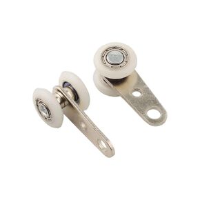 2/4pcs Curtain Rails Pulleys Sliding Door Pulley Hanging Track Pulley Block for Sliding Door Cabinets Window Hardware(B 4PCS) in Kuwait