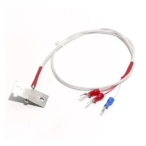 SMD Thermocouple PT100 Platinum Thermal Resistance, Round Hole, High Temperature PTFE Shielding Wire, 3/4/5M(5M Cable) in Kuwait