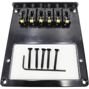 Ball Roller Electric Guitar Bridge Saddle Tailpiece for Guitar Electric Guitar Tremolo Bridge Standard Guitar Accessories(Black) in Kuwait
