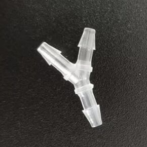 Plastic Hose Barb 1/16" Equal 3 Way Y Shaped Fitting Tube Adapter for Oxygen Tubing Pipe Household Fuel Gas Liquid Air, Pack of 20 in Kuwait