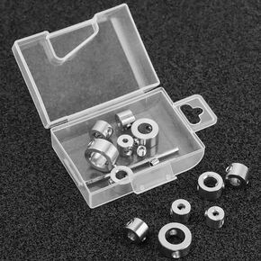 Woodworking Drill Stop Collar Set 3mm-16mm Ing Bit Depth Stopper Ring Stainless Steel Locator (A) in Saudi Arabia