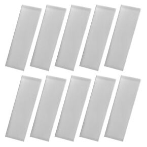 10pcs Zinc Anode Plates for Fruit Battery Making and Electroplating Experiments, Silver Zinc Sheets User-Friendly Design for Scientific Applications and Laboratory Professionals in Saudi Arabia