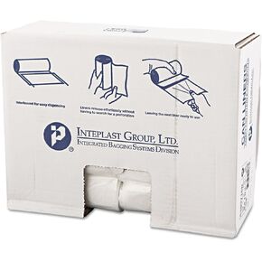 IBSS303716N - Integrated Bagging Systems S303716N Natural 16 Mic High Density Can Liners, 30quot; x 37quot; in Kuwait