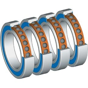 1SET H71906C 2RZ HQ1 30x47x9 71906C Ceramic Ball Sealed Angular Contact Bearings Spindle in Saudi Arabia