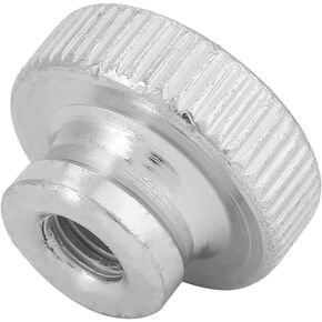 HUIOP 10Pcs Carbon Steel High Type Knurled Thumb Handle Nut GB806, Made of Carbon Steel Material, Suitable for Fastening Between Manufacturing Machinery, 6 Different Kinds of Scre (M6(5pcs)) in Kuwait
