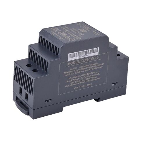 MEAN WELL DDR-30G-5 30W Din Rail DC/DC Converter O/P +5V6A - 1 item(s) in Kuwait