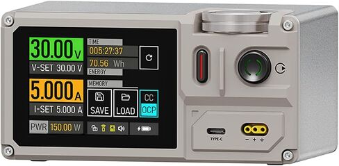 ISDT MP305B Portable Bench DC Power Supply Linear Regulated, Ultra Small 150W Power Station Variable Adjustable with Color Touch Screen, Compact Universal Battery Charger in Kuwait