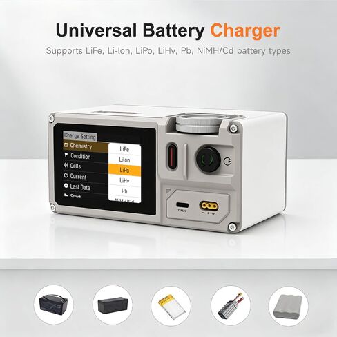 ISDT Portable Bench Power Supply Variable, 30V 5A 150W Linear Regulated Programmable DC Powersupply with Built-in Battery, Touchscreen, USB-C PD and Universal Battery Charge MP305B in Kuwait