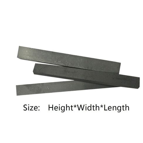 Tungsten Carbide Rectangular Rods for Construction, Tough Tungsten Steel Rods for Milling Cutters 1pc(4x8x200mm) in Kuwait