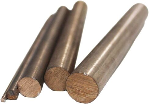 Tungsten Copper Rod Bar 70% Tungsten 30% Copper WCu 1mm 2mm 3mm 4mm 5mm 6mm 7mm 8mm 9mm 10mm 12mm 13m 14mm 15mm 16mm 18mm 20mm(Length 100mm,Diameter 10mm 50pcs) in Kuwait