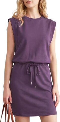 Two Piece Skirt Set for Women Summer Cap Sleeve Top & Skorts with Pockets Matching Sets for Tennis Sports & Vacations in Saudi Arabia